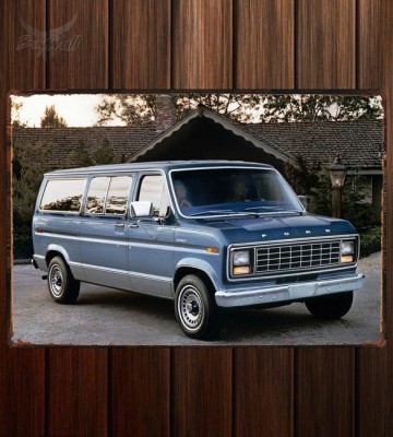 Металлическая табличка Ford Econoline Club Wagon 279